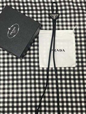 💙Prada Saffiano Leather Bolo Tie Unisex💙